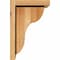 Ekena Millwork Carmel Rough Sawn Corbel w/Backplate, Western Red Cedar, 8"W x 8"D x 12"H COR08X08X12CAR01RWR - alternate 3